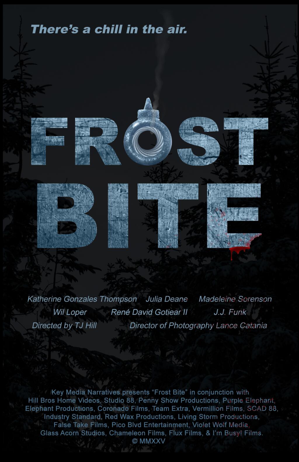 Filmposter for Frost Bite